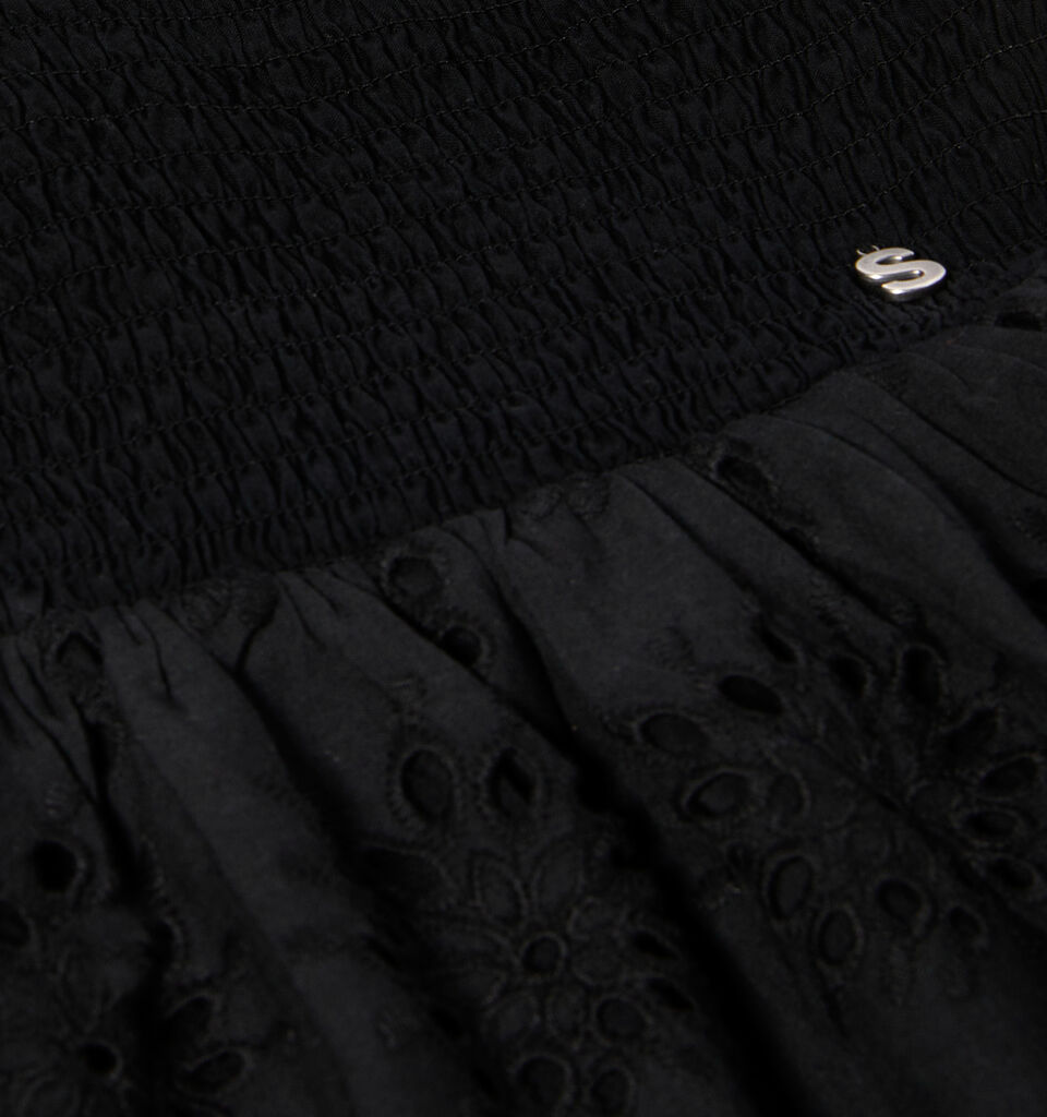 Embroidered dress - girls' dresses - Black | Sisley Young image number 3